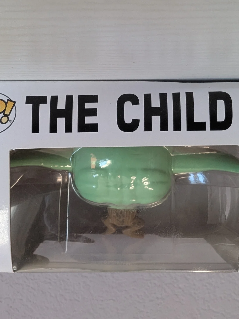 Funko Pop! The Child with Frog Figure - Green & Brown